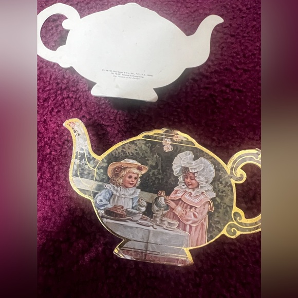 Vintage 1983 B. Shackman and Co Tea Cup Container - Picture 9 of 15